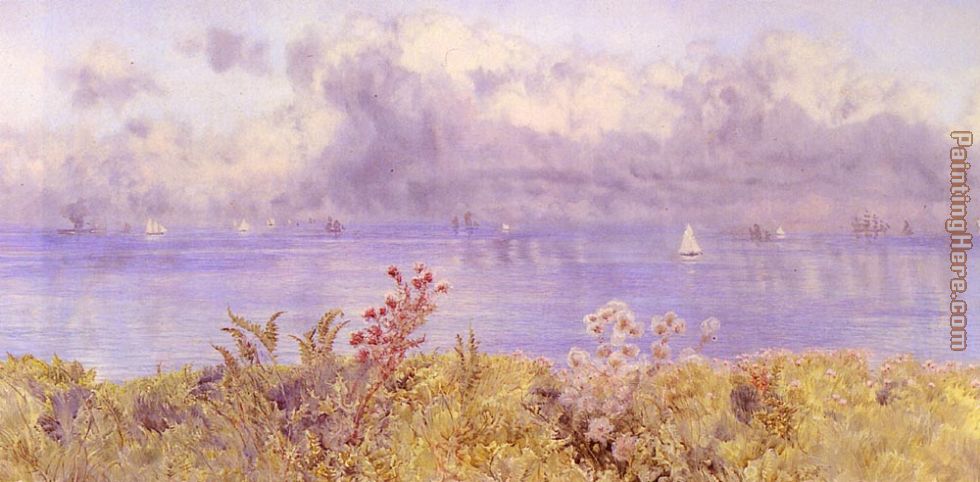 Bristol Channel From The Welsh Coast painting - John Brett Bristol Channel From The Welsh Coast art painting